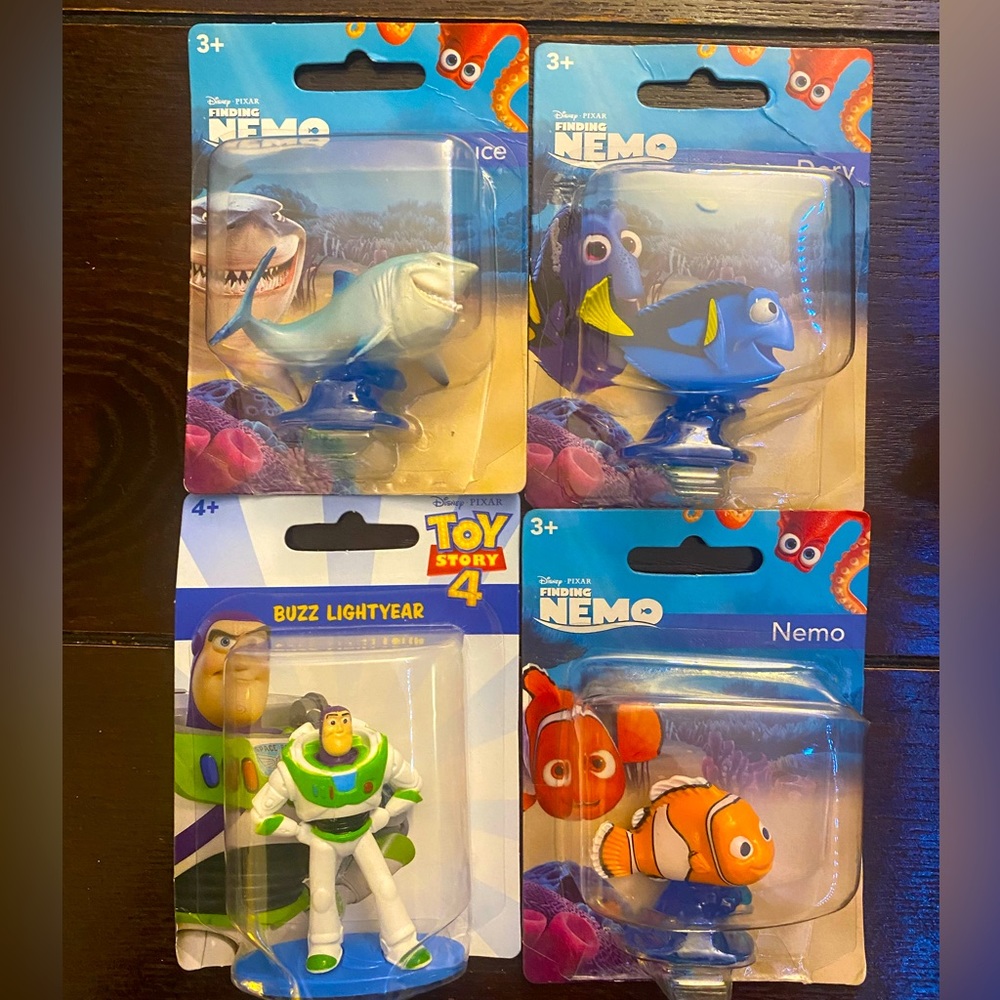 DISNEY LOT! FINDING NEMO AND BUZZ LIGHT YEAR NIB